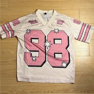 NFINITY Pink and White Jersey